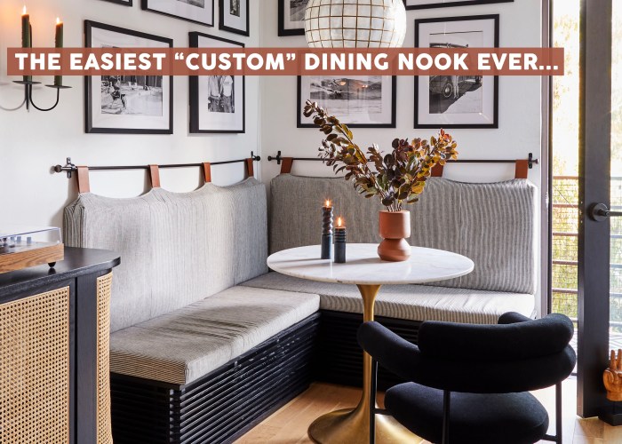 Designer breakfast nook furniture