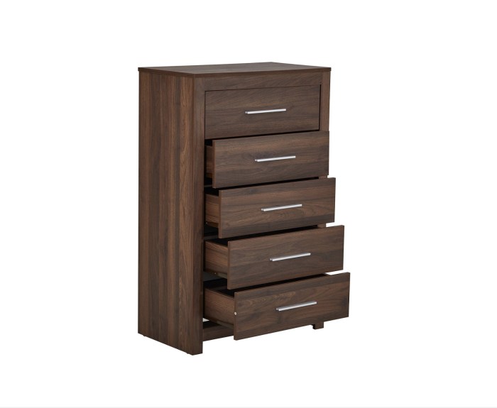 Dark walnut bedroom set