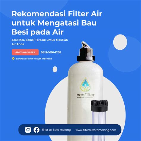 Bahan-bahan yang Dibutuhkan Modifikasi filter untuk mengatasi bau Karat Pada Air